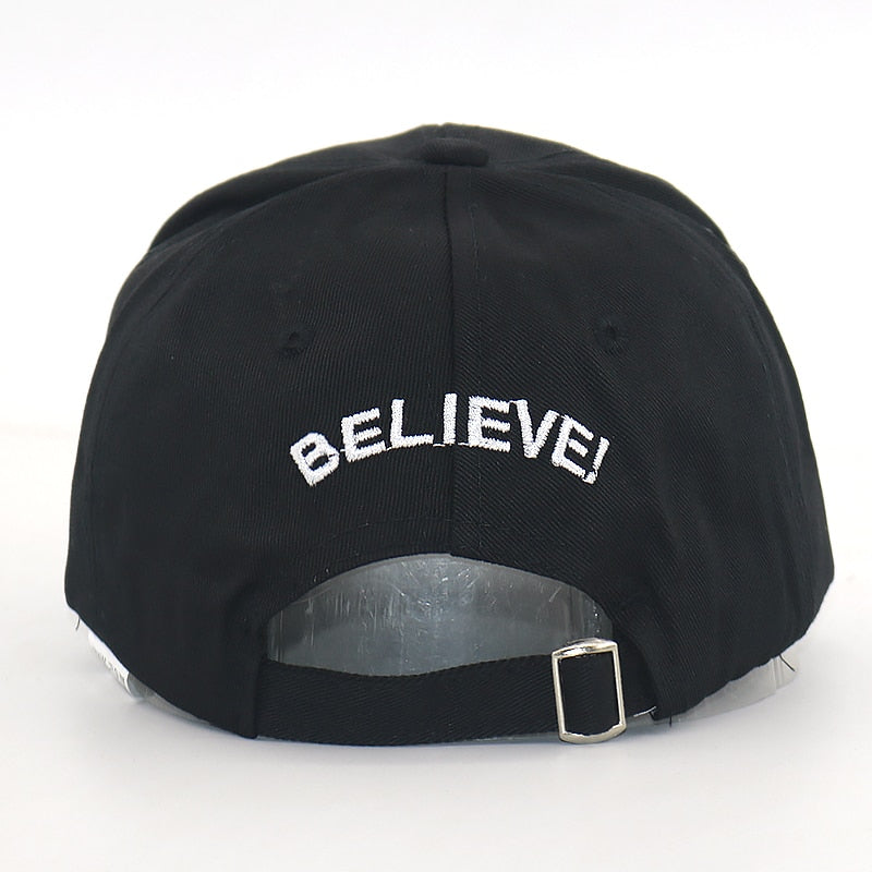 Believe Alien Svart Dad Hat