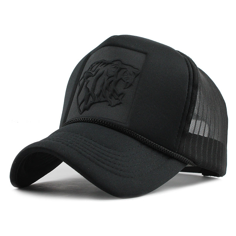 Black Tiger Mesh Svart Trucker Keps