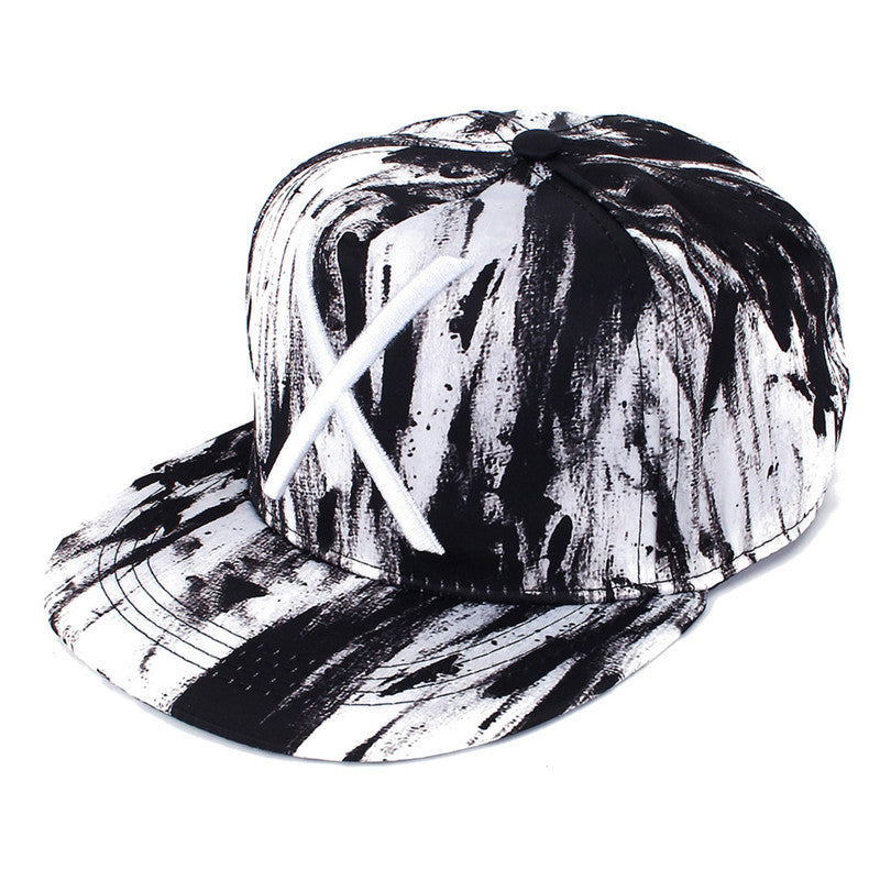 X Colorsplash Svart/Vit Snapback