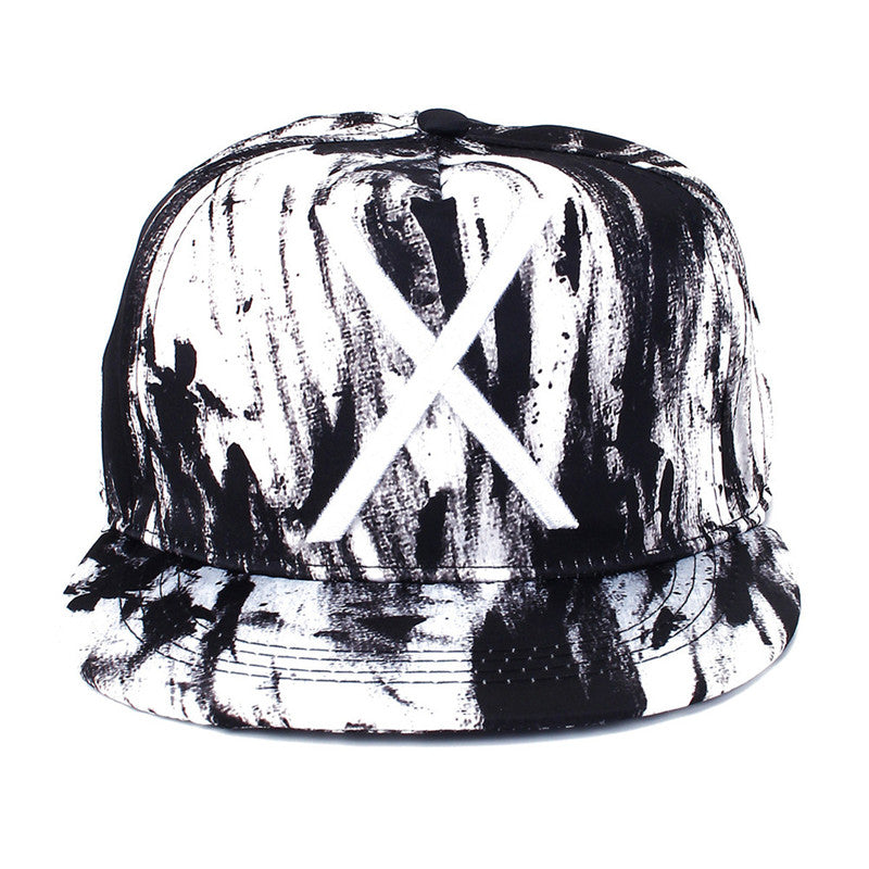 X Colorsplash Svart/Vit Snapback
