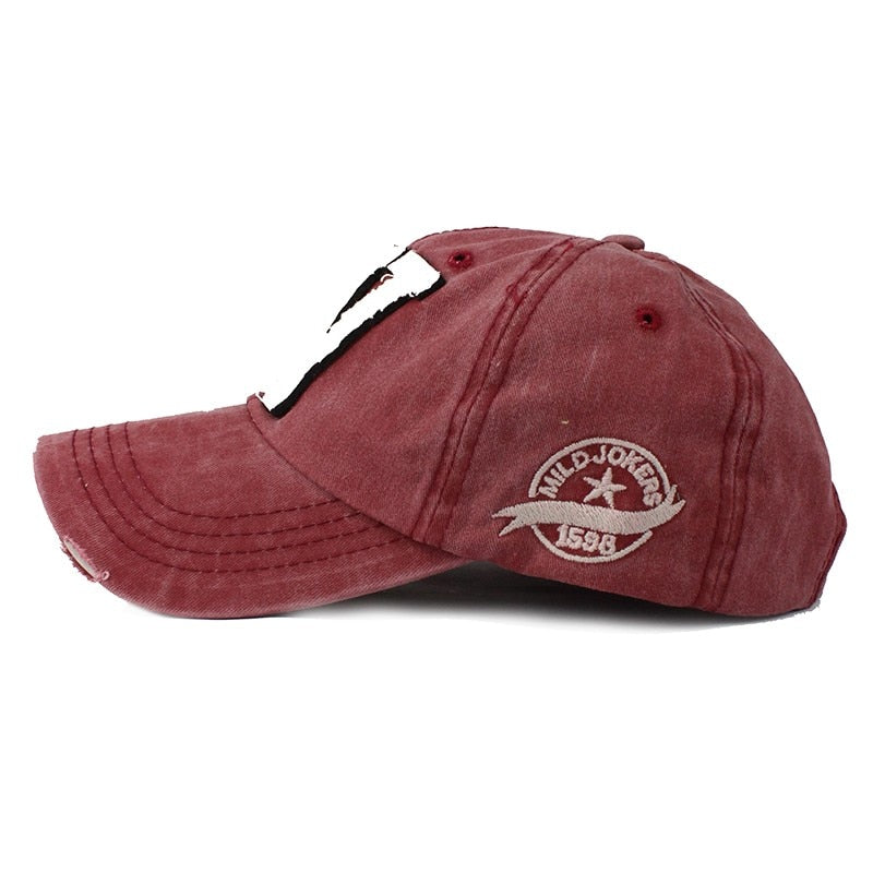 Letter W Röd Washed Adjustable