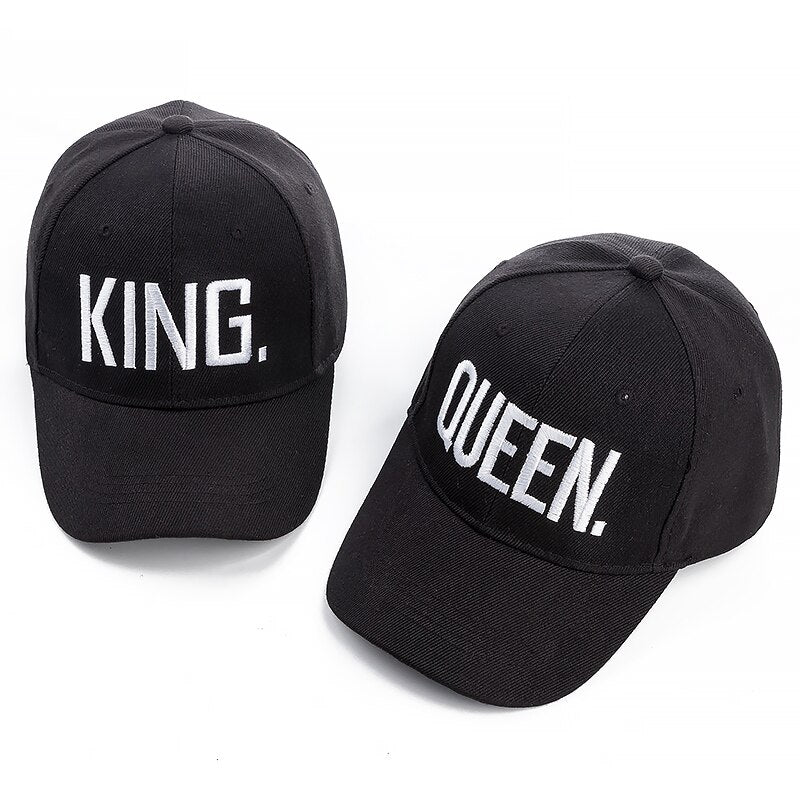 QUEEN Letter Svart Adjustable Keps