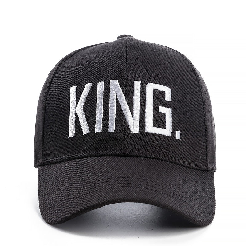 KING Letter Svart Adjustable Keps