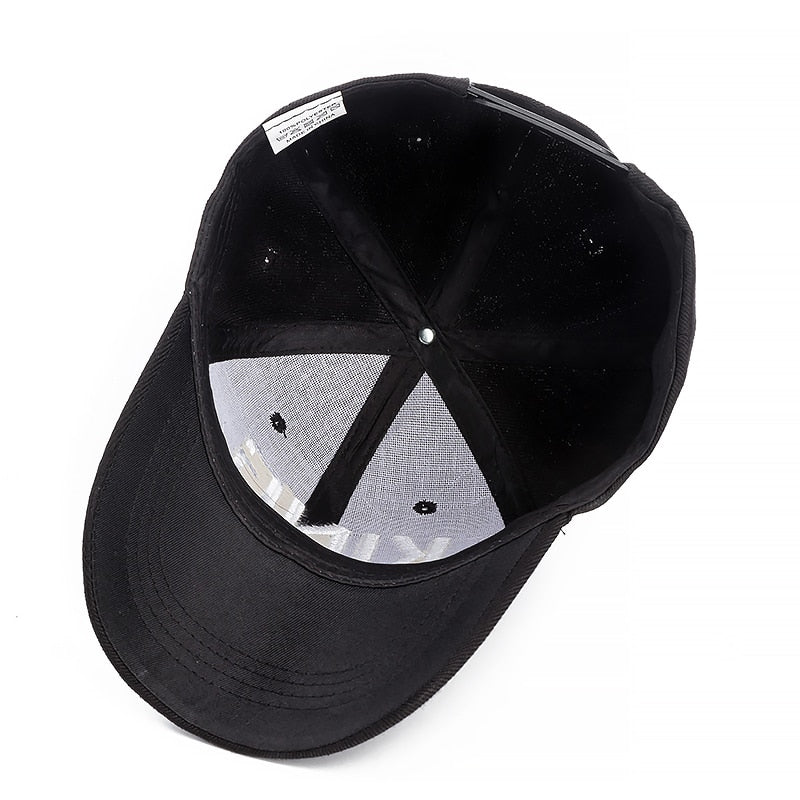 KING Letter Svart Adjustable Keps