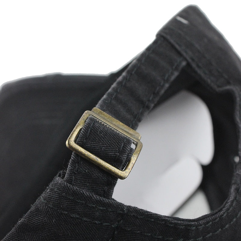 Miami Beach Trashed Svart Adjustable