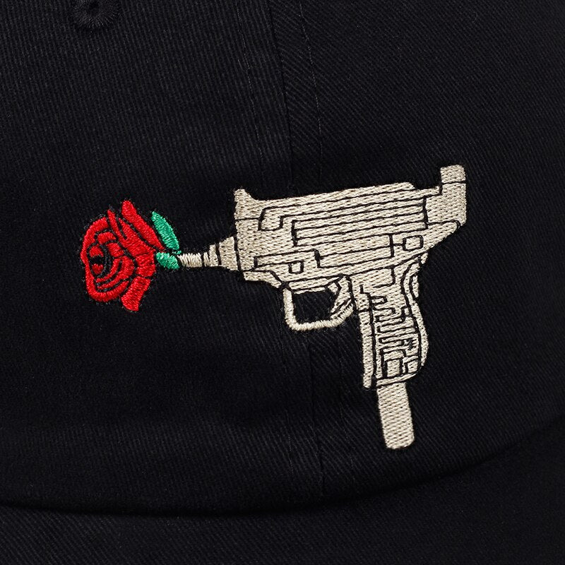 UZI Flower Svart Dad Hat