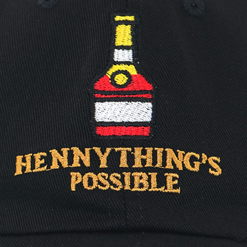 Hennything's Possible Svart Dad Hat