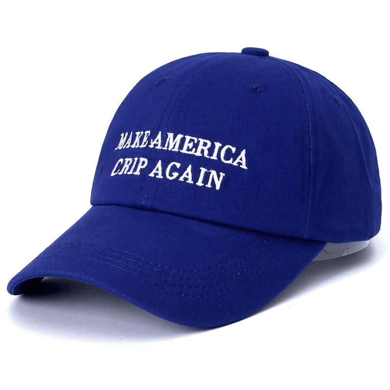 Make America Crip Blå Dad Hat