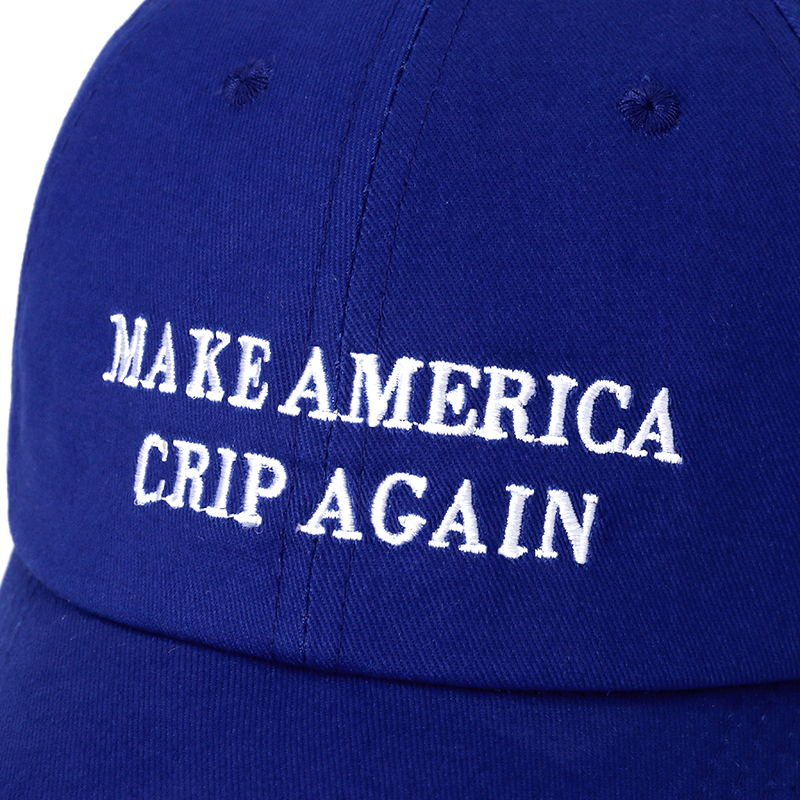 Make America Crip Blå Dad Hat