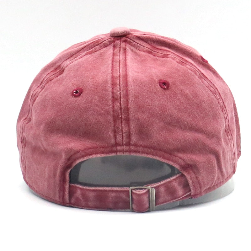 Bad Hair Day Röd Washed Adjustable