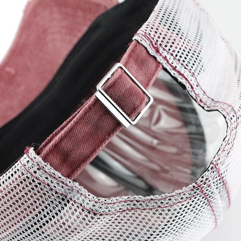 C R Mesh Trashed Röd Adjustable