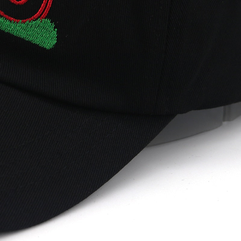 The Red Bicycle Svart Dad Hat