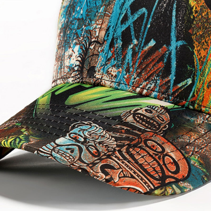 Vintage Grafitti Adjustable Keps