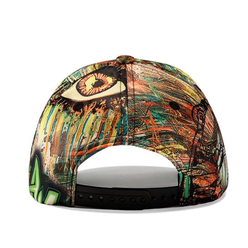 Vintage Grafitti Adjustable Keps