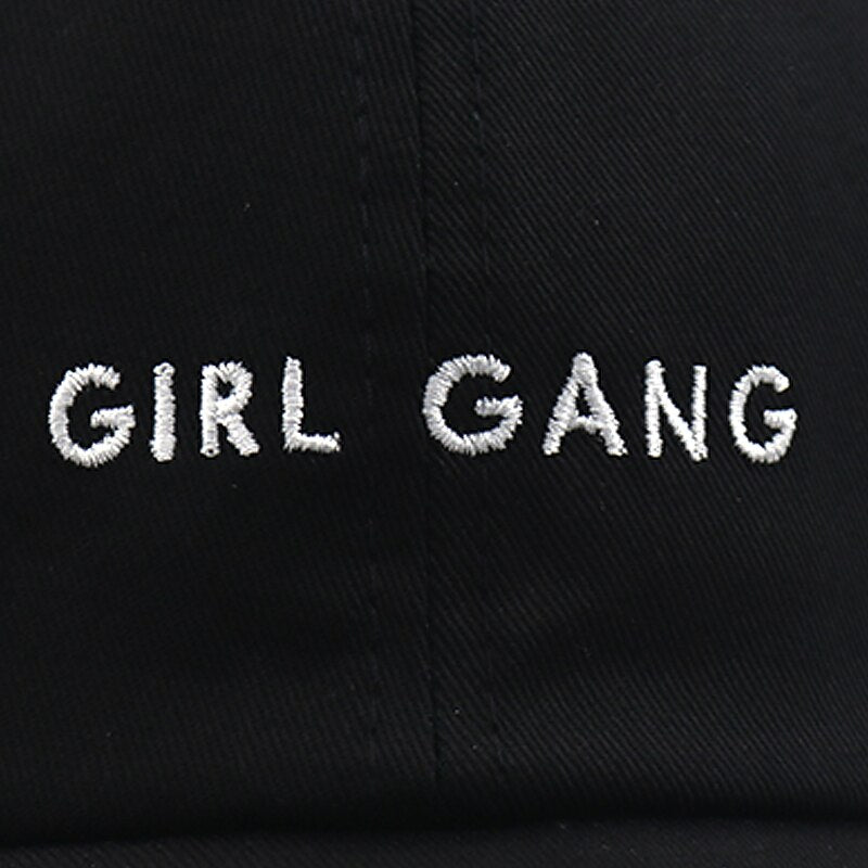Girl Gang Svart Dad Hat