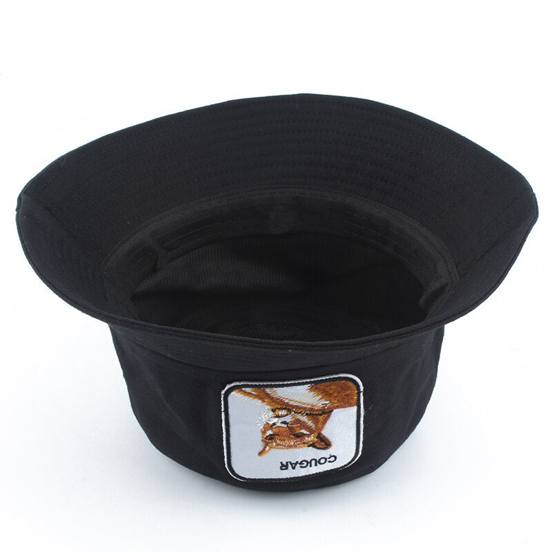 Animal Cougar Foldable Svart Bucket