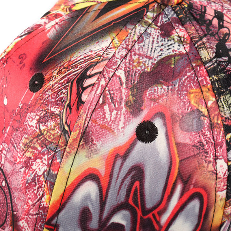 Grafitti Scribbling Adjustable Keps