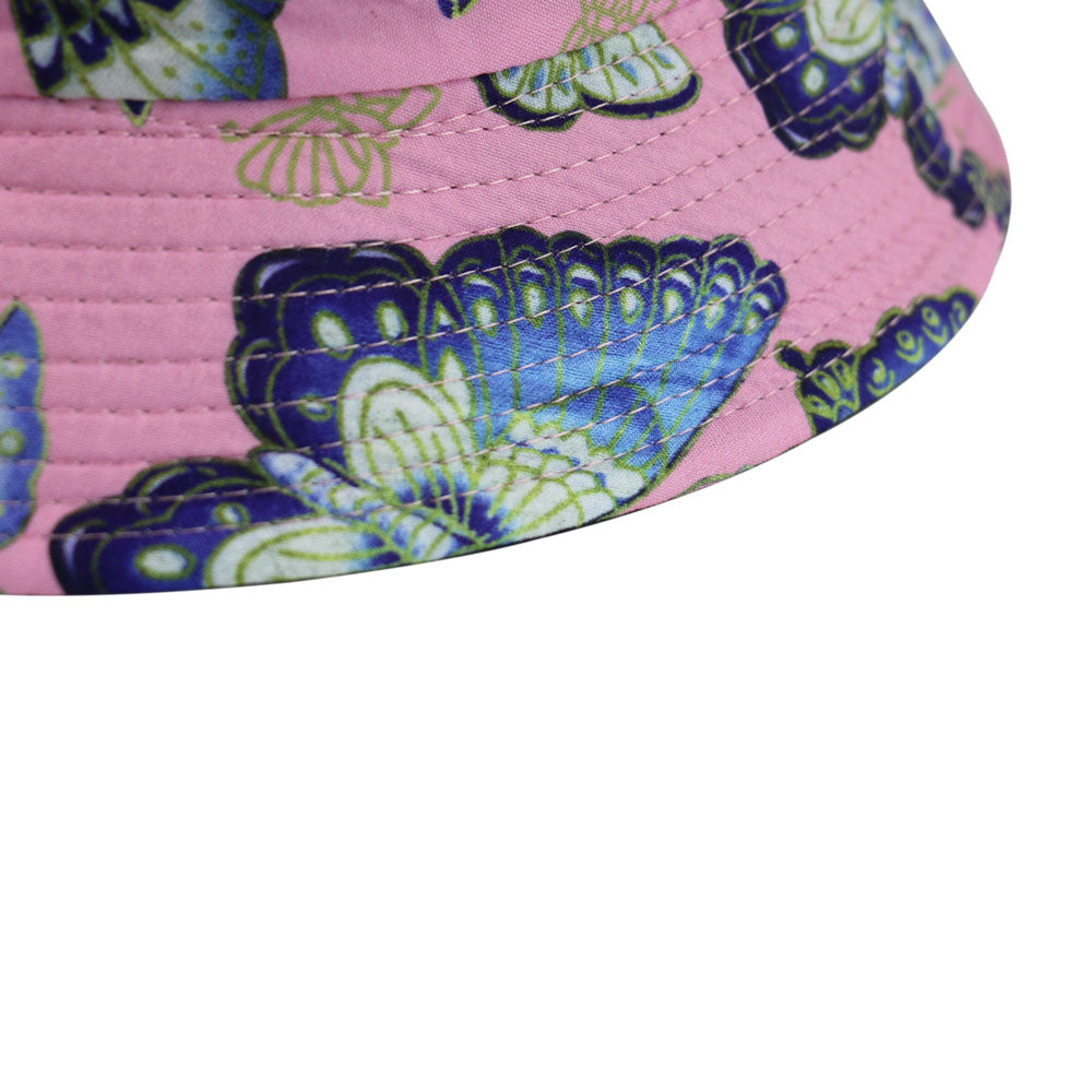 Blue Butterflies Foldable Rosa Bucket
