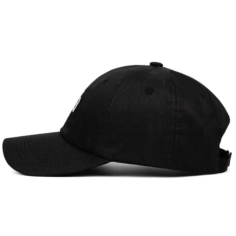 Jim One Svart Unconstructed Dad Hat