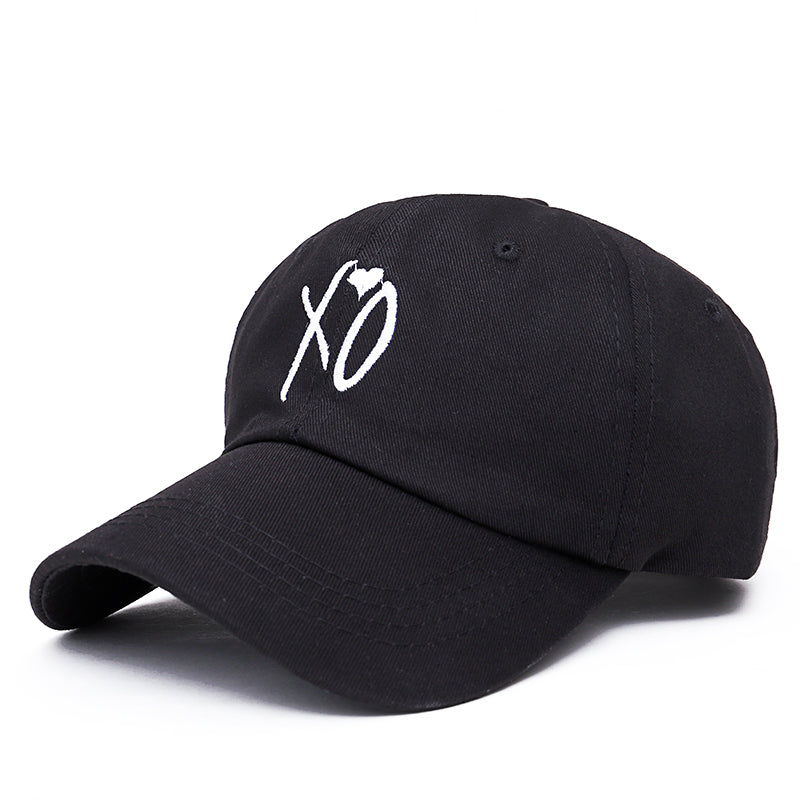 XO Svart Adjustable Dad Hat