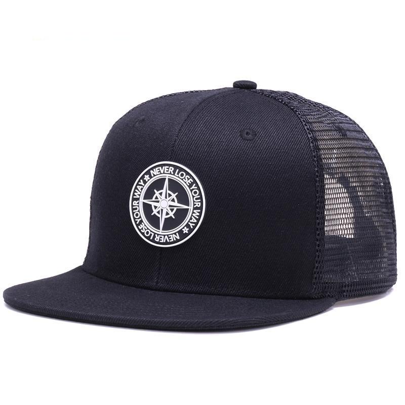 N L Y W Svart Mesh Snapback