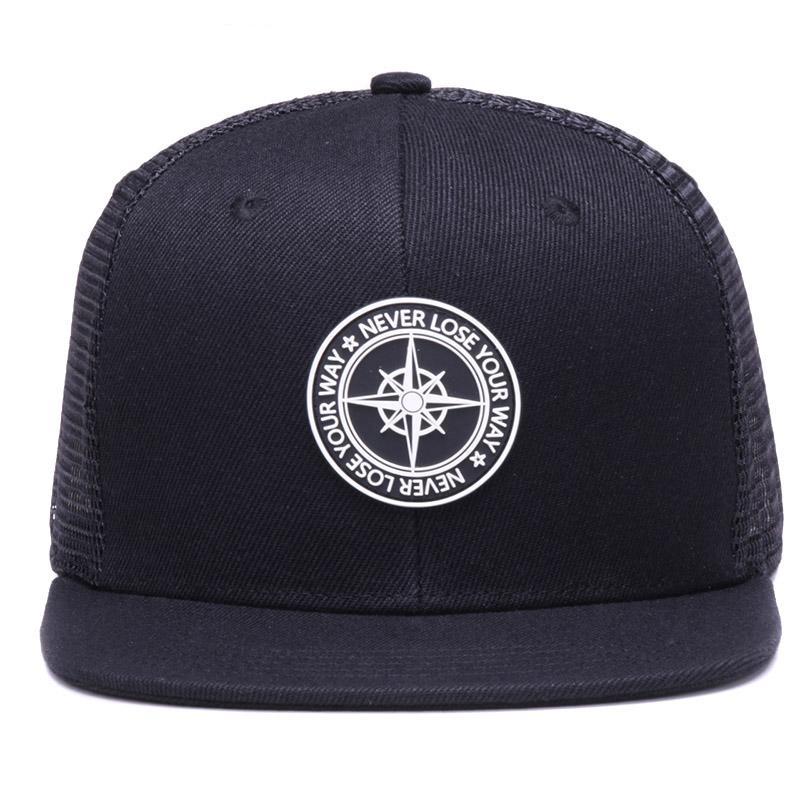 N L Y W Svart Mesh Snapback