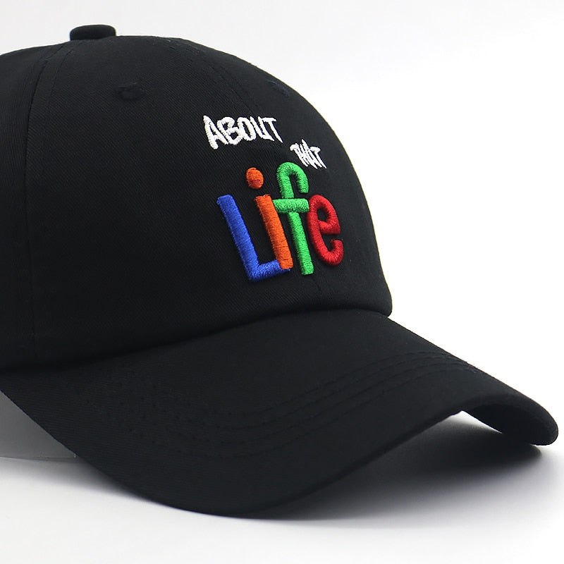 About That Life Svart Dad Hat