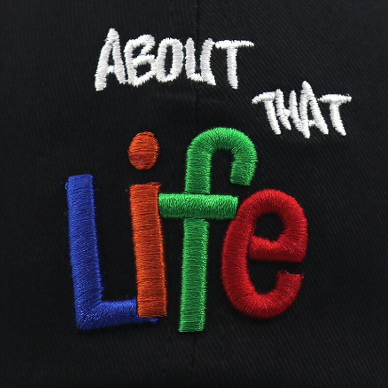 About That Life Svart Dad Hat