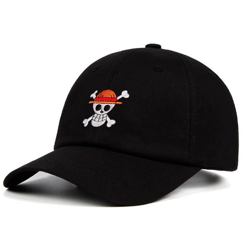 One Piece Pirate Svart Dad Hat