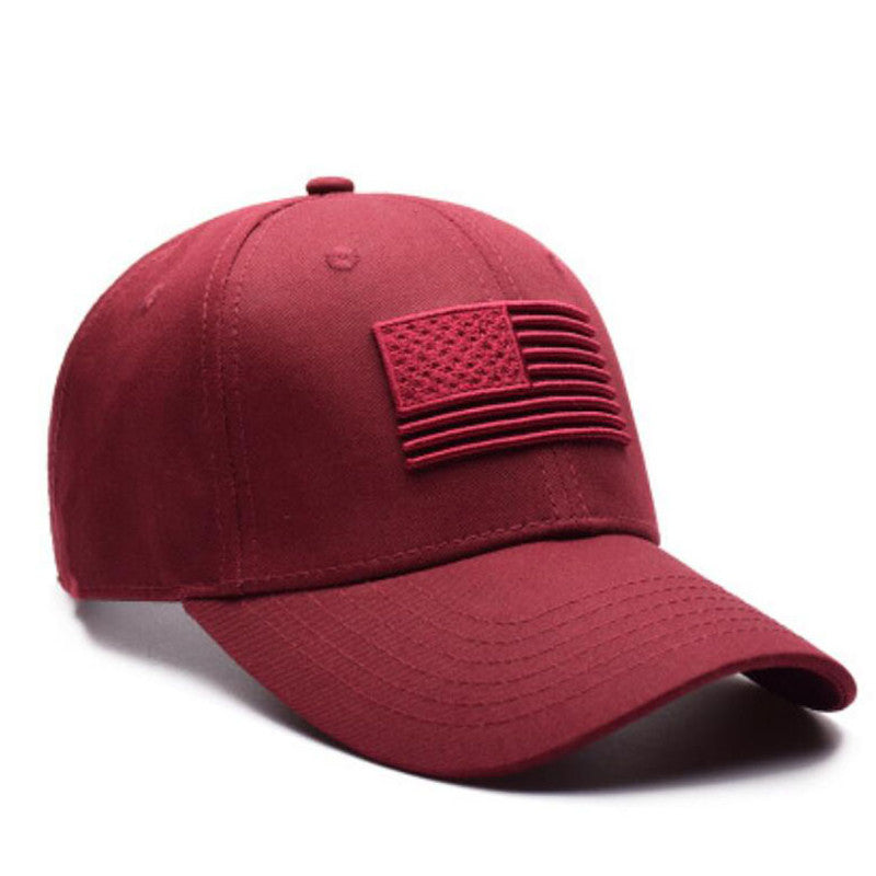 USA Flag Outline Röd Adjustable