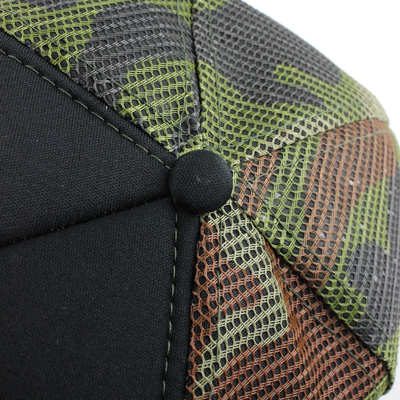 Camo Army Mesh Trucker Keps