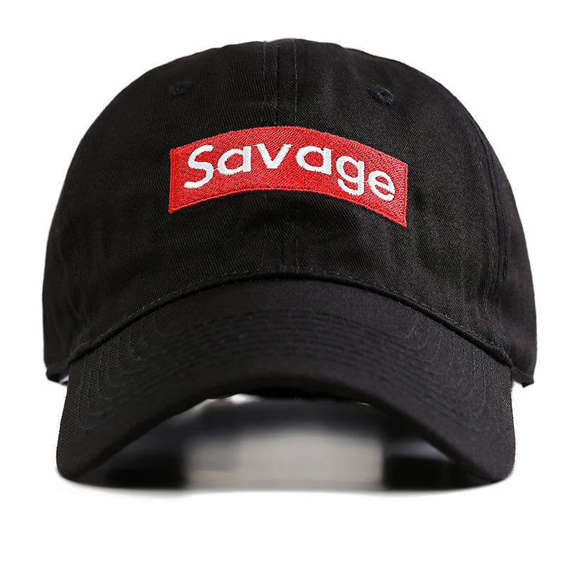 Savage Svart Dad Hat