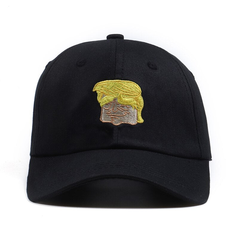 Trump Haircut Svart Adjustable Keps