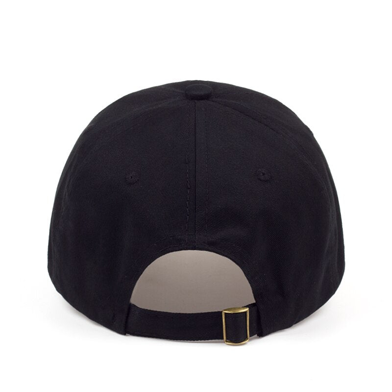 Shout Out Svart Adjustable Dad Hat