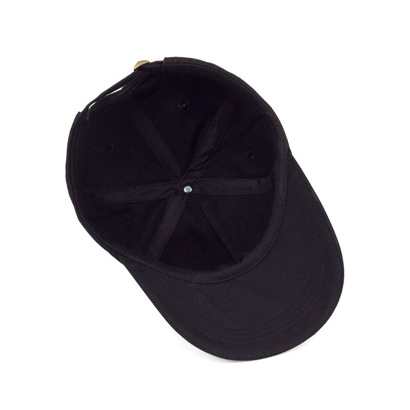 Shout Out Svart Adjustable Dad Hat