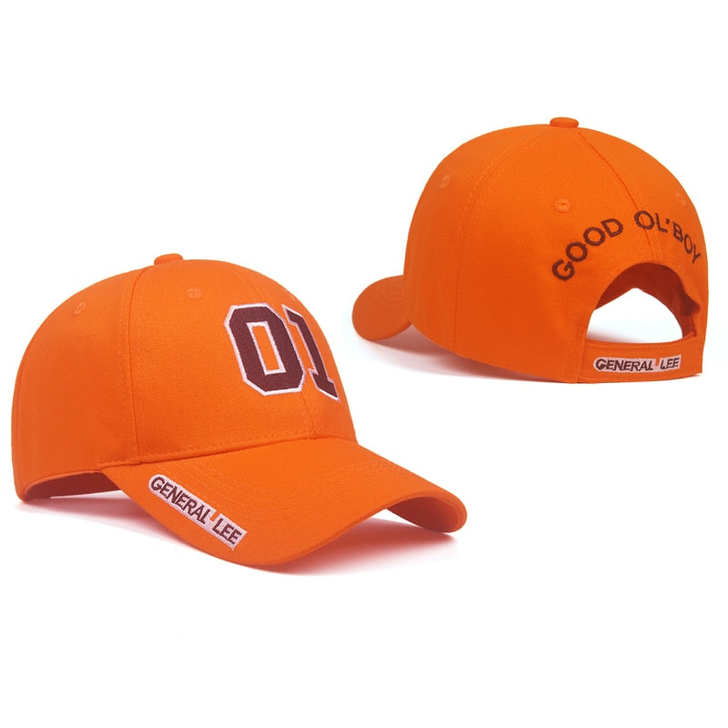 General Lee 01 Orange Adjustable Keps