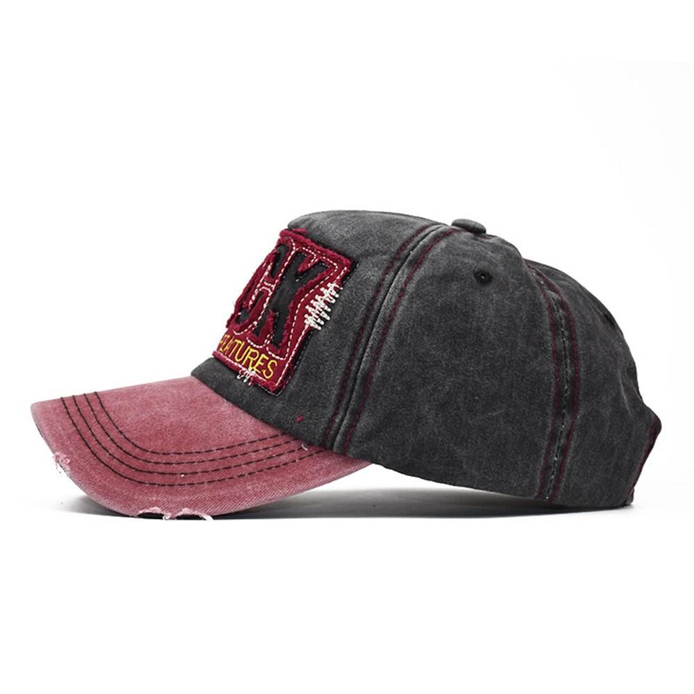 Rock Trashed Grå Justerbar Keps