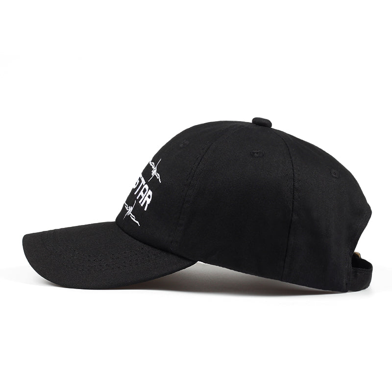 Rockstar Svart Dad Hat