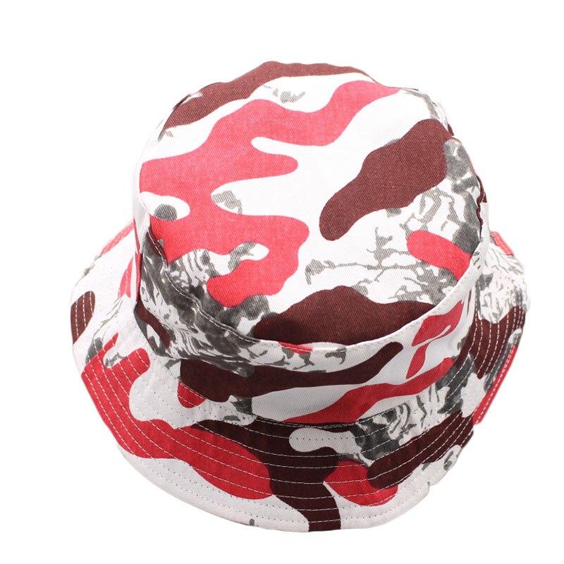 Red Camouflage Foldable Röd Bucket