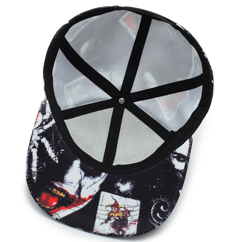 Skeleton Cards Svart Snapback