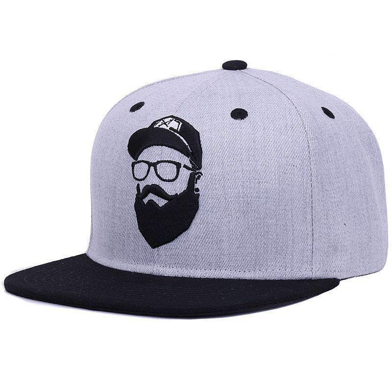 Vintage Beard Grå Snapback