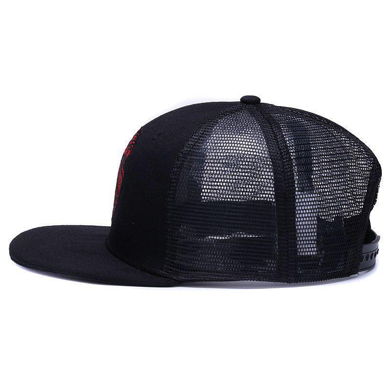 Panthera Leo Svart Mesh Snapback