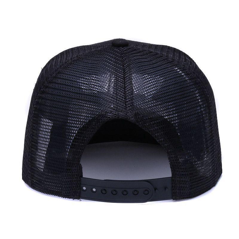 Panthera Leo Svart Mesh Snapback