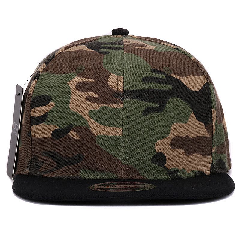 Camouflage Snapback Keps