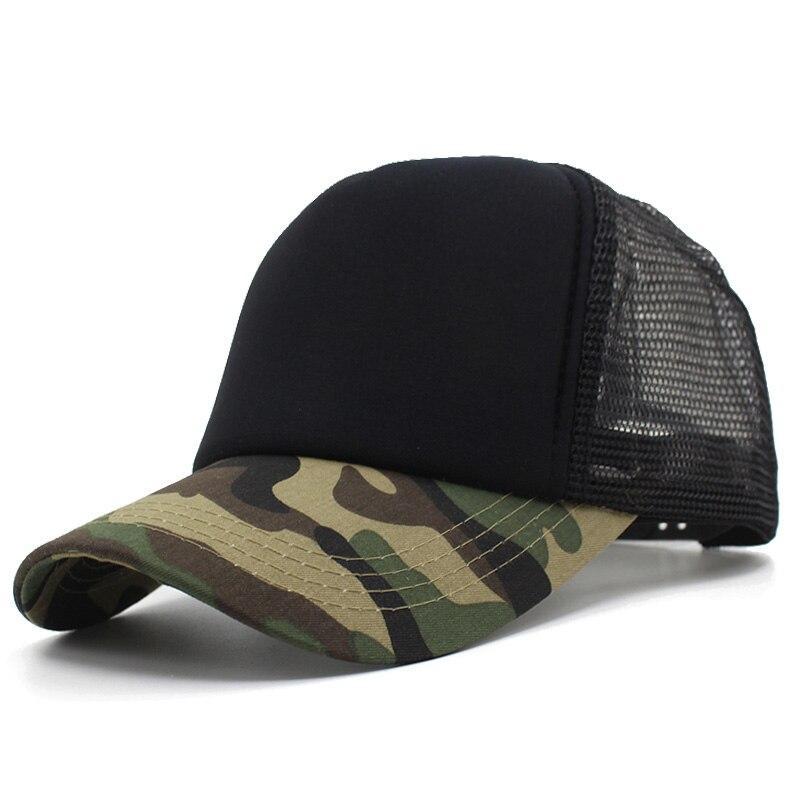 Camo Brim Mesh Trucker Keps