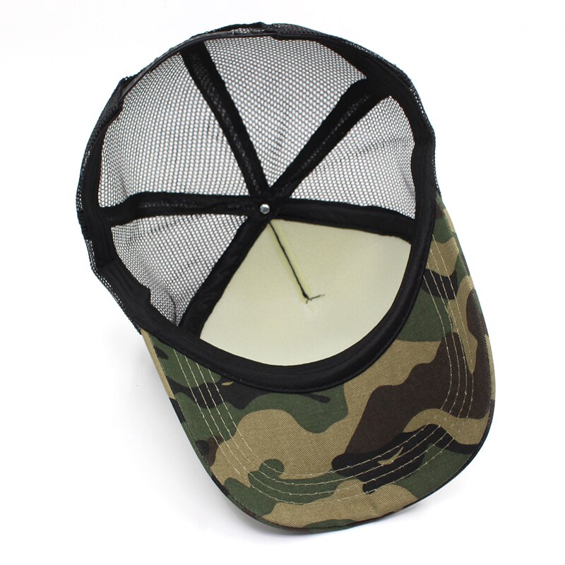 Camo Brim Mesh Trucker Keps
