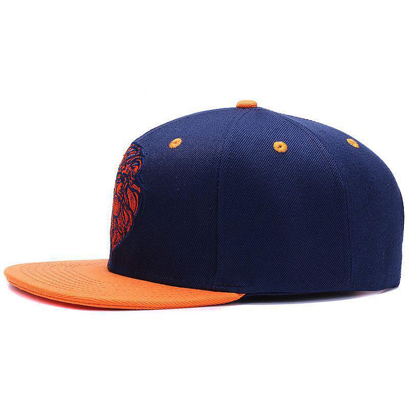 Panthera Leo Navy/Orange Snapback