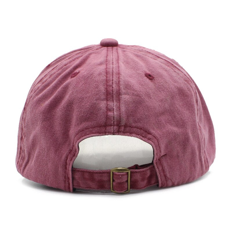 Giants 020 Washed Vinröd Adjustable