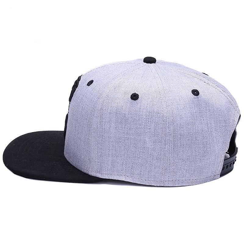 Freedom Beard Grå Snapback