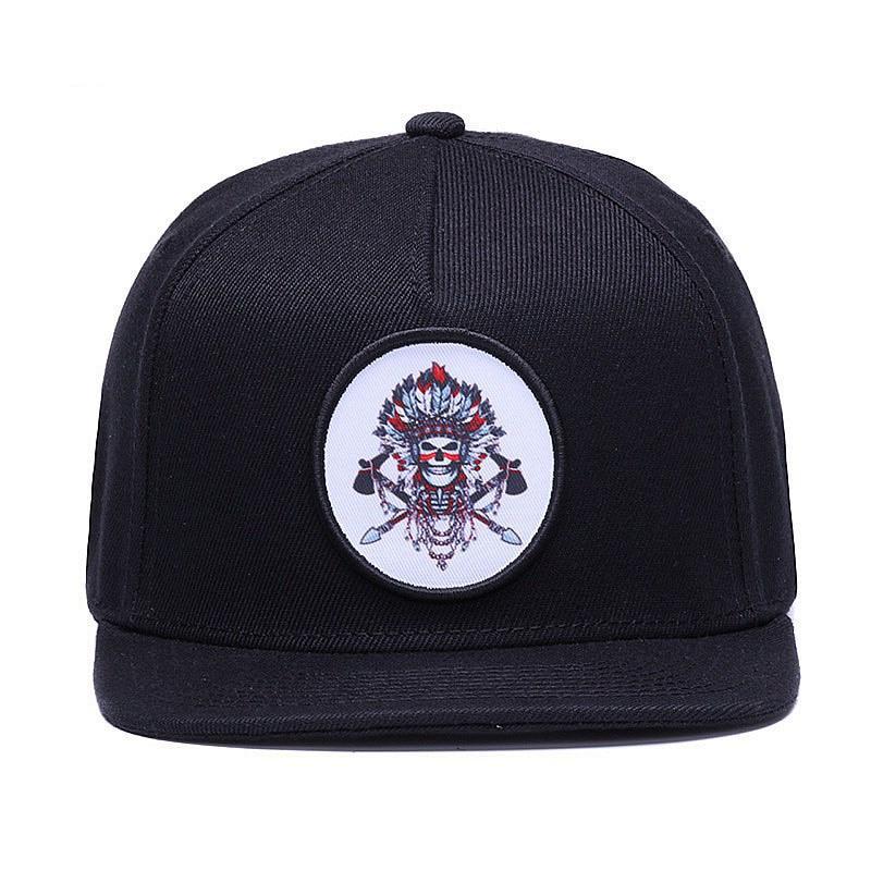 Tomahawk Skull Svart Snapback